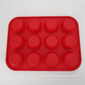 Silicone Bakeware Baking Pan Mini Muffin 12-Cups